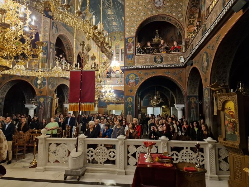 Θεία Λειτουργία για τους εξεταζομένους μαθητές